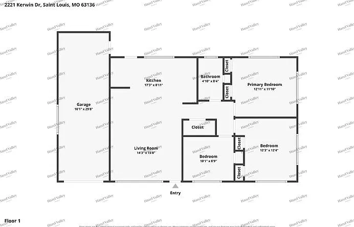 3 bed, 1.0 bath, 1014 sqft, $1,435 — Photo 3