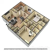 Floor plan The Downtown