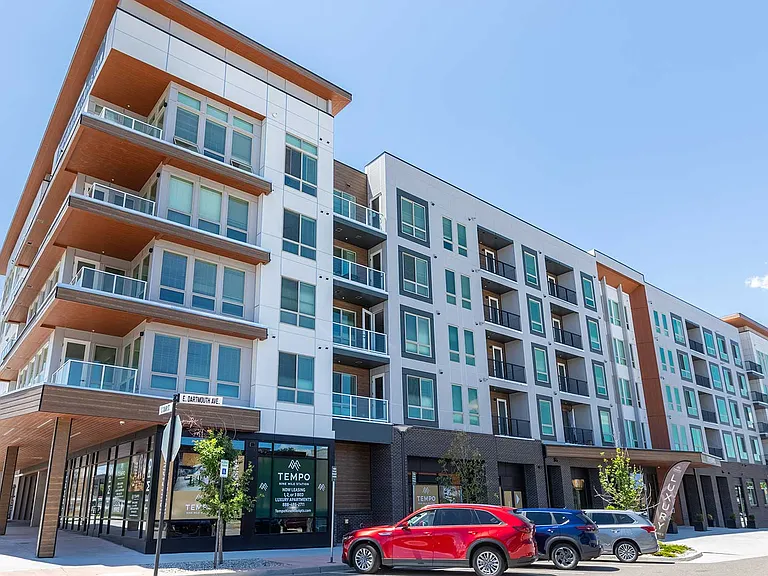 Discover contemporary apartment living with striking modern architecture, expansive balconies, and a walkable location near shopping and dining.