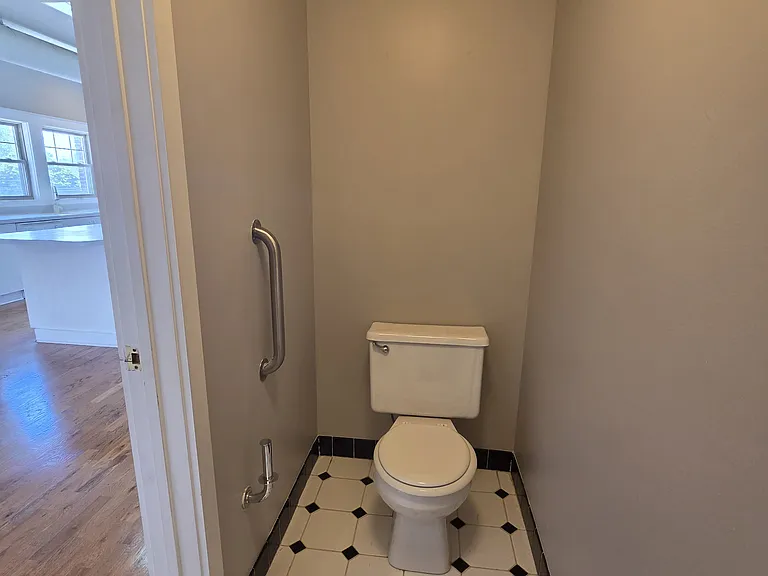 half bath off living room