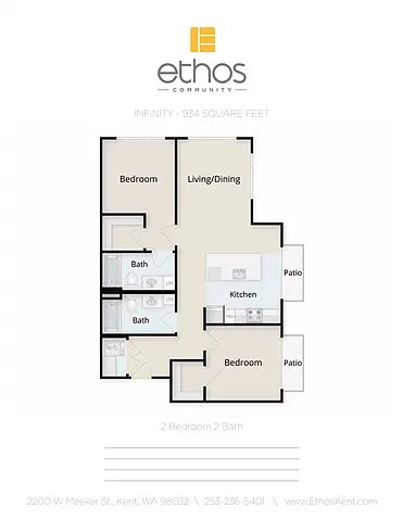 Floor plan Infinity