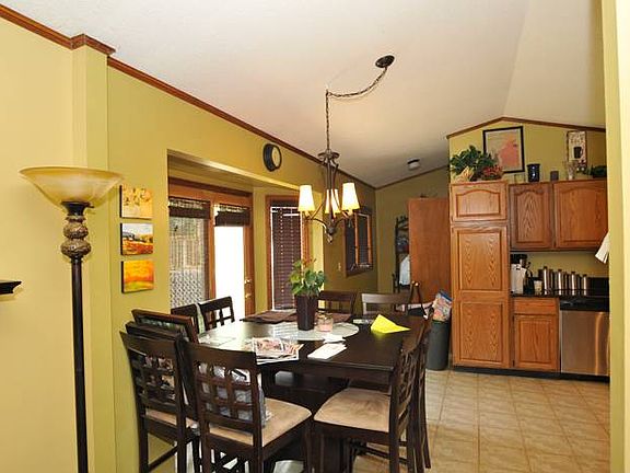 Back of kitchen view
