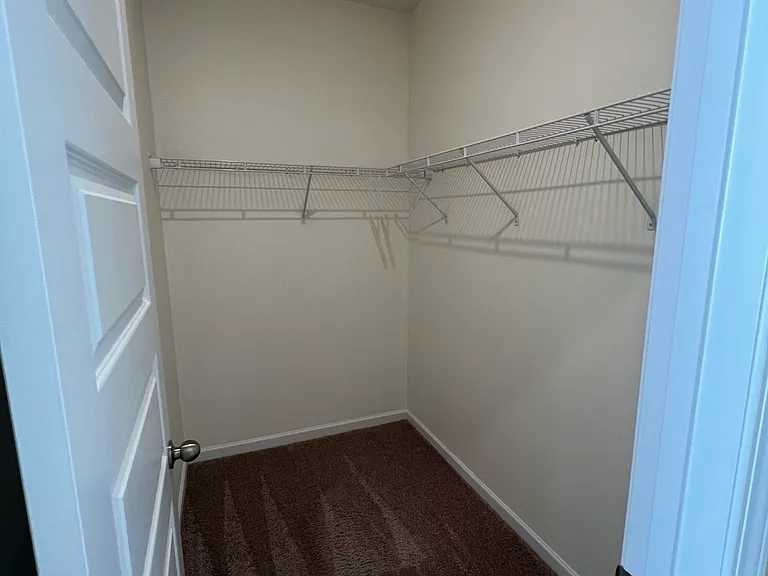Master walk-in closet