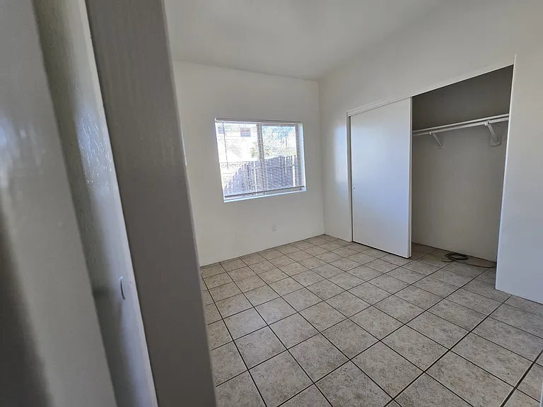 Two Bright Large Bedrooms, with Large-sized Closets.