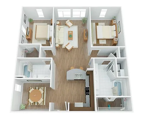 Floor plan B3