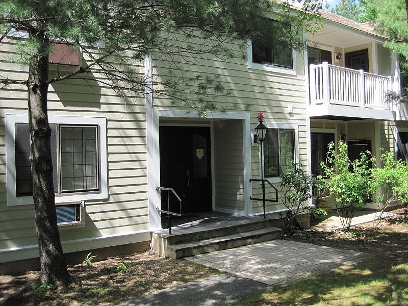 Front of building