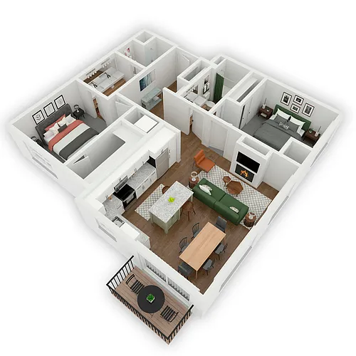 Floor plan Summit/Crest