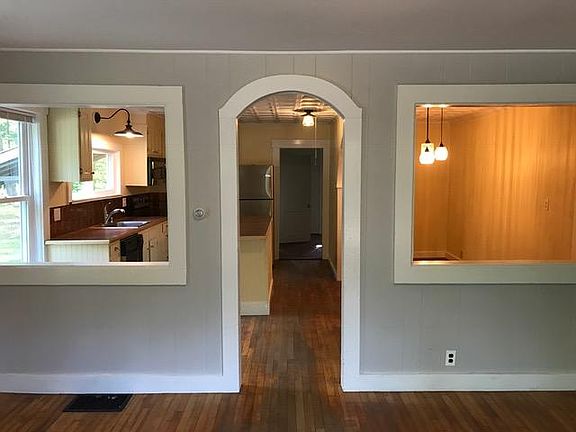 Freshly Painted, View from LR into Kitchen & DR