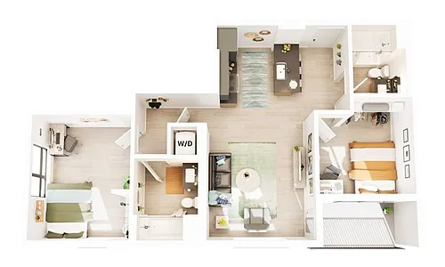 Floor plan B8