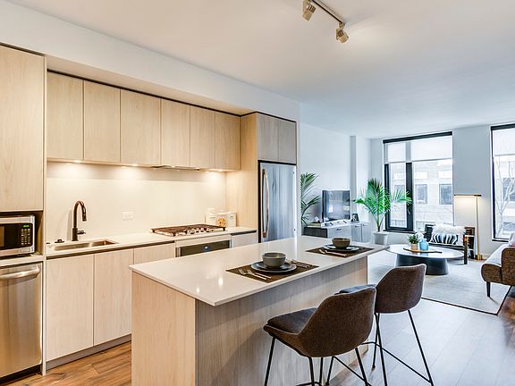 Model Kitchen and Living