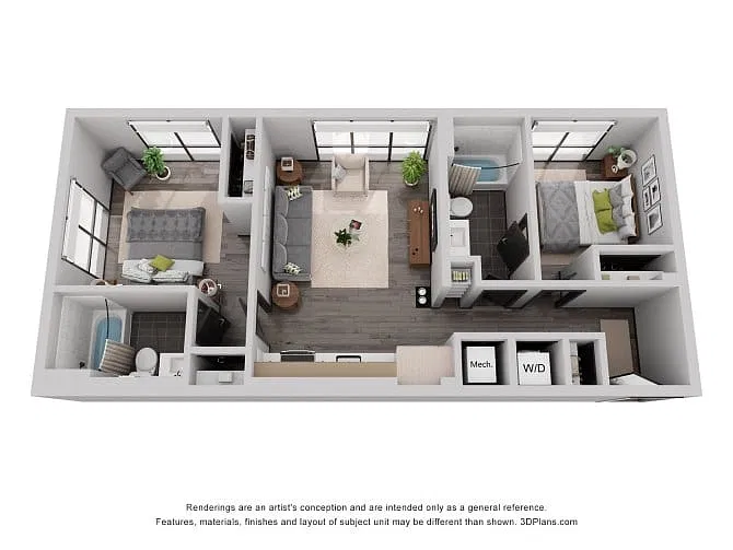 Floor plan B1