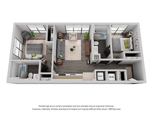 Floor plan B1