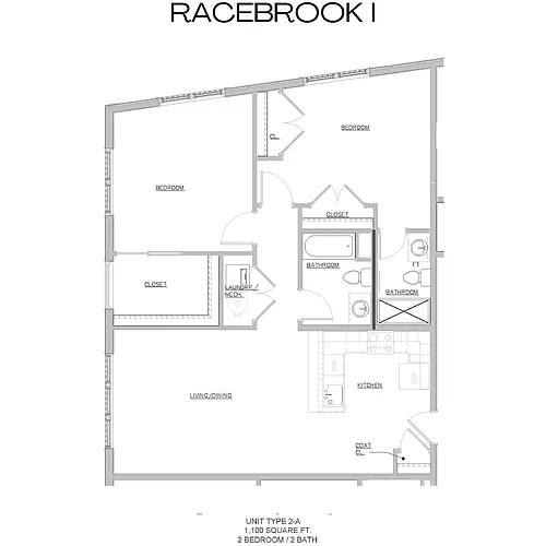 Floor plan Racebrook I