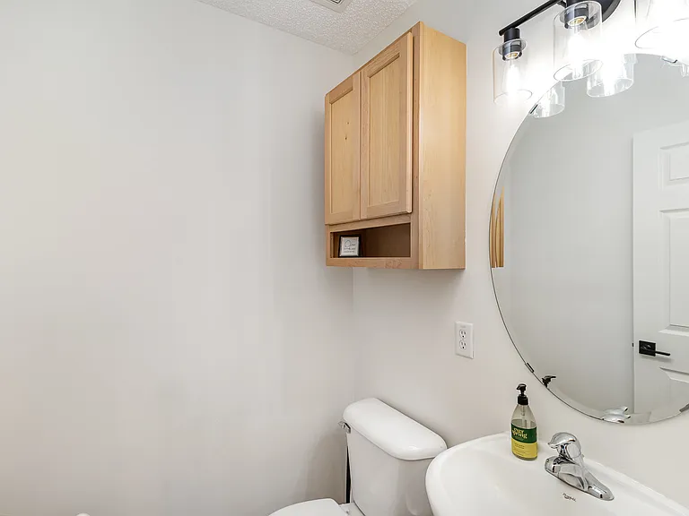 Main floor half bath