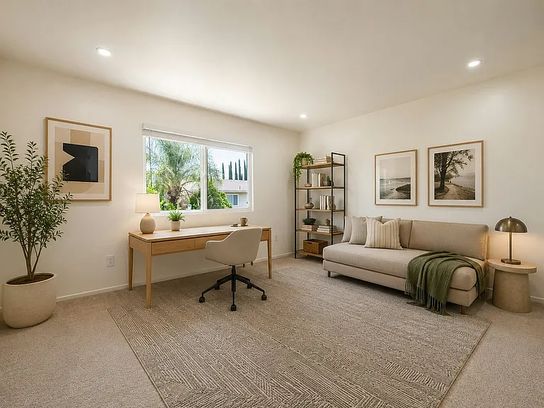 Bedroom 3/Office (virtually staged/digitally altered)