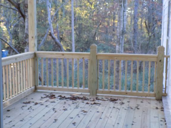 Back Deck off Kitchen