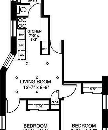 2nd image of 421 Manhattan Ave #2