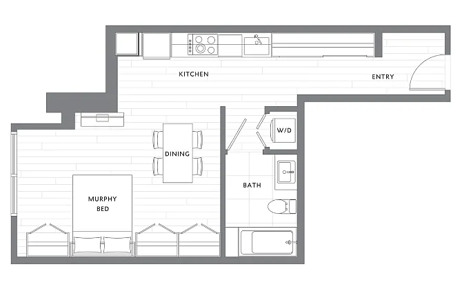 Floor plan Studio S3