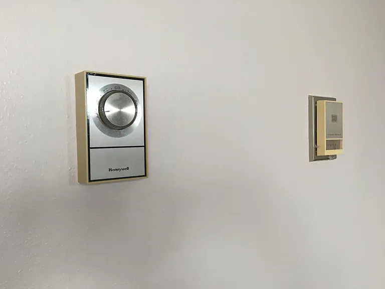 Individual room temp controls