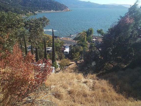 Mt Konocti seen above the lake