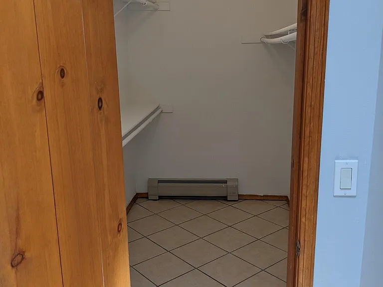 primary bedroom closet