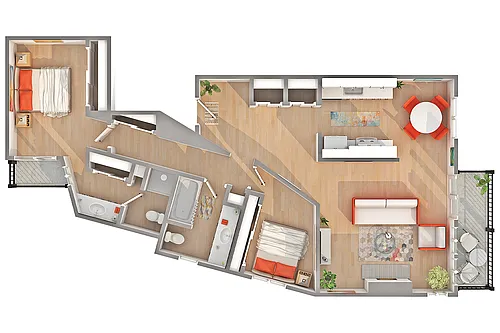 Floor plan B5