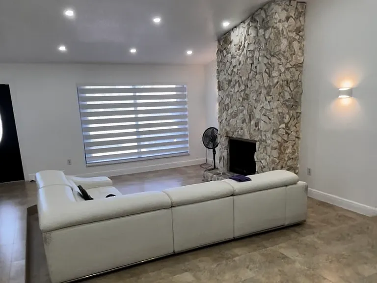 Living Room with Fireplace