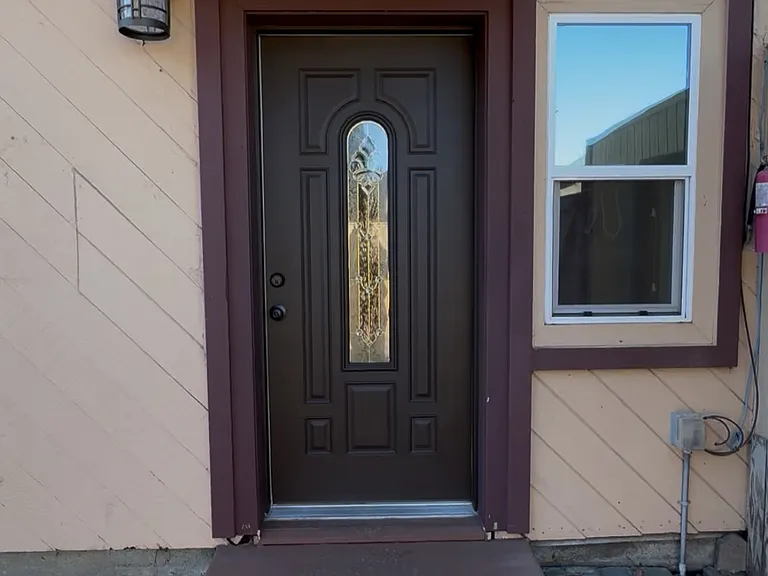 Door to private patio