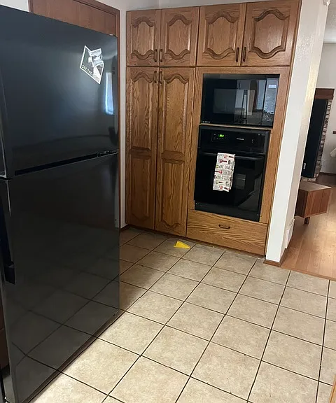 Refrigerator, Oven and Microwave