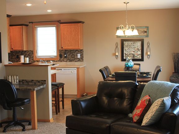 open Kitchen/dining/living