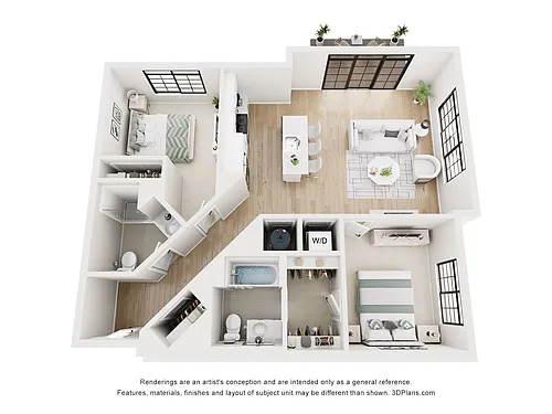 Floor plan Corsair