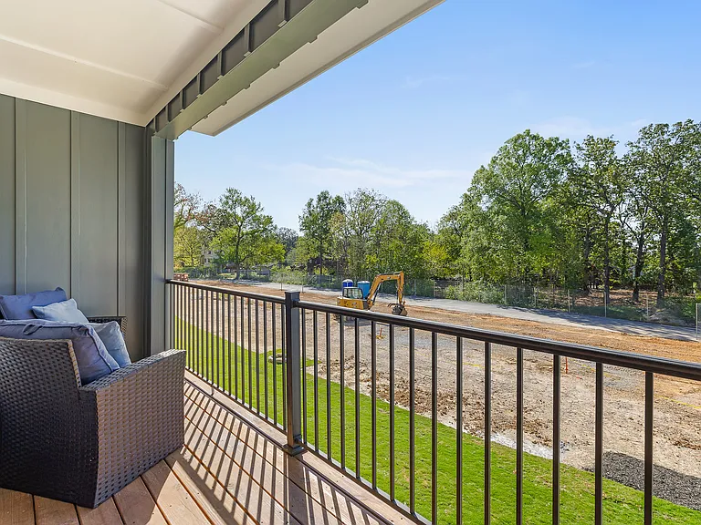 Balcony - 2nd floor (this photo taken from a different unit so the exterior color is different)