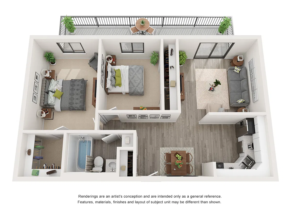 Floor plan B1