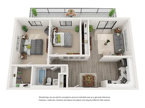Floor plan B1