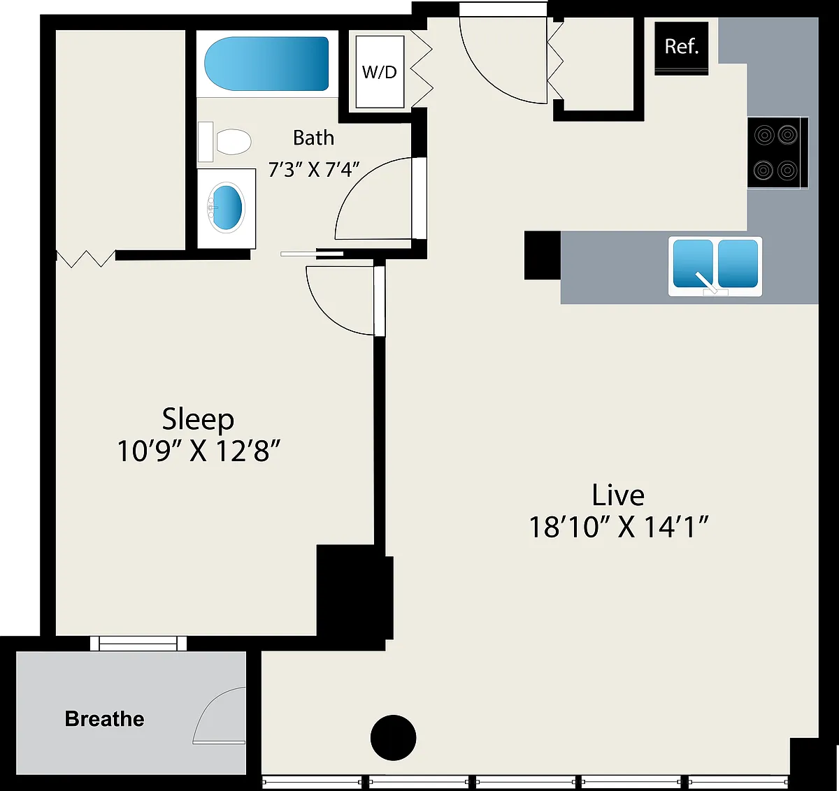 Floor plan A6
