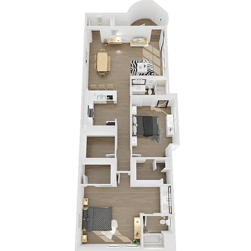 Floor plan Milan Salita