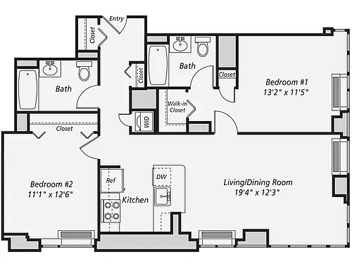 Floor plan B7