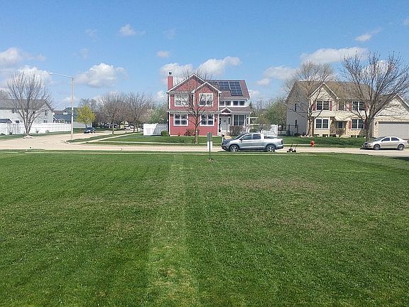 Lot view facing North