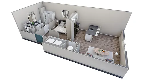 Floor plan SRO