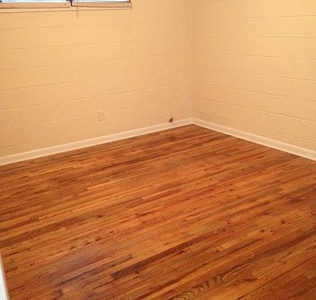 two bedrooms with large closets