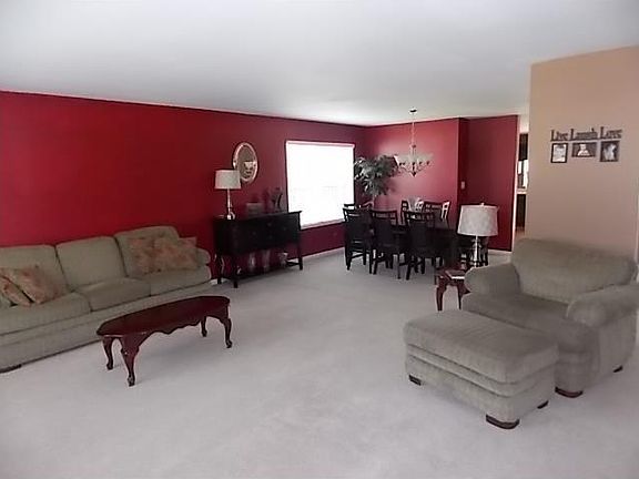Living Room. Fantastic open floor plan on the main level of this spacious two story home.