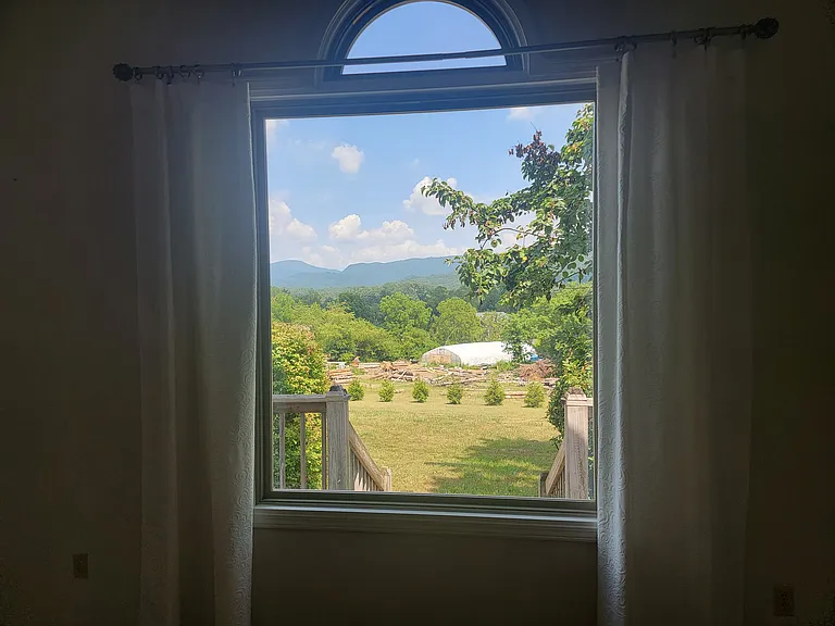 View from living room window