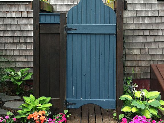 outdoor shower