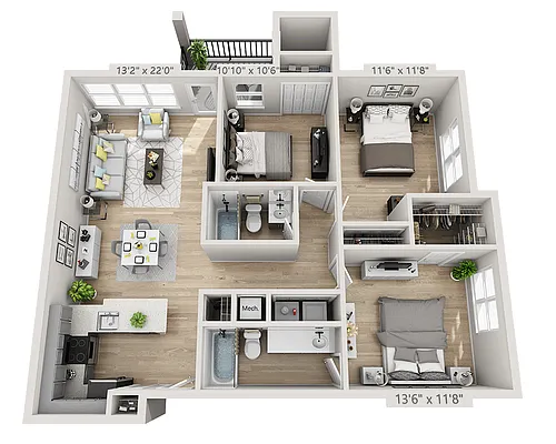Floor plan Elm