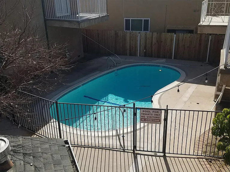 Newly remodeled pool.