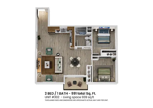 Floor plan B2