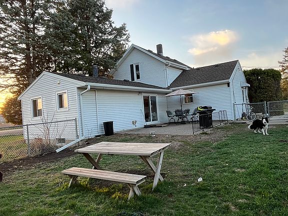 Fenced in yard and patio