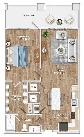 Floor plan A6A