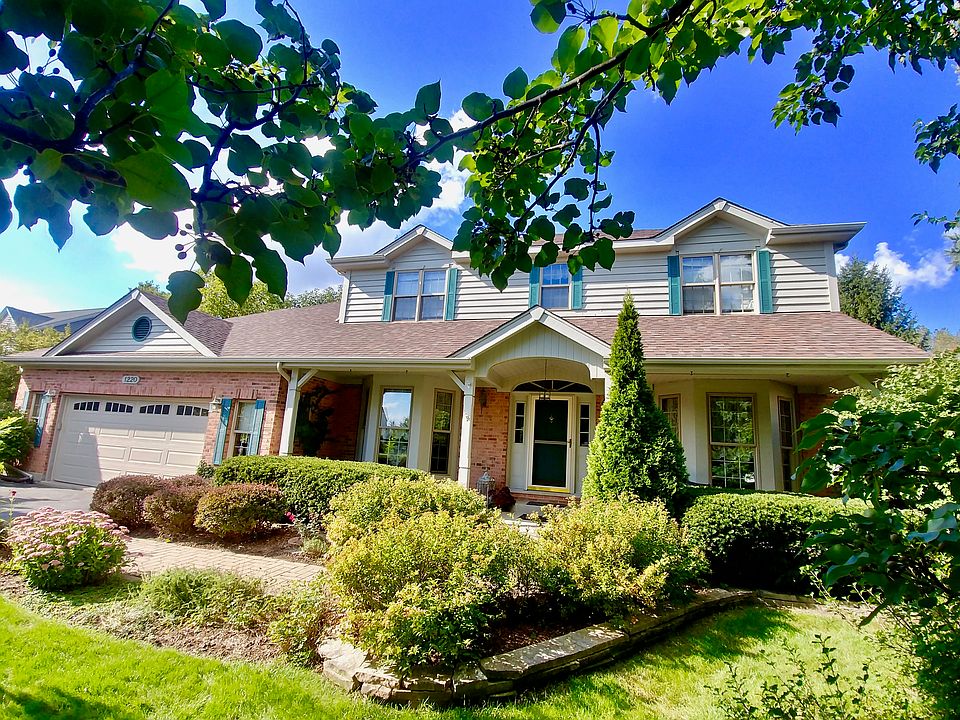 Brick and Cedar custom home