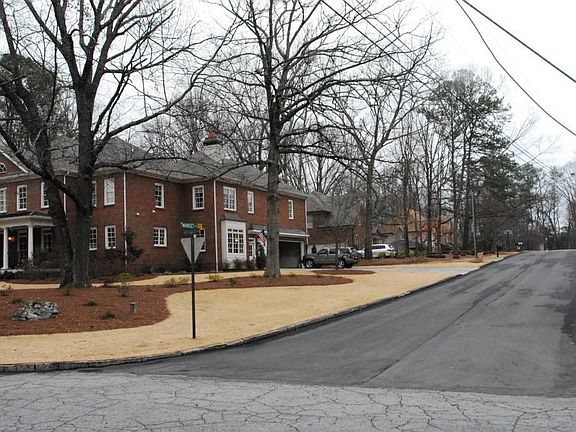 Street view of some of the beautiful new houses